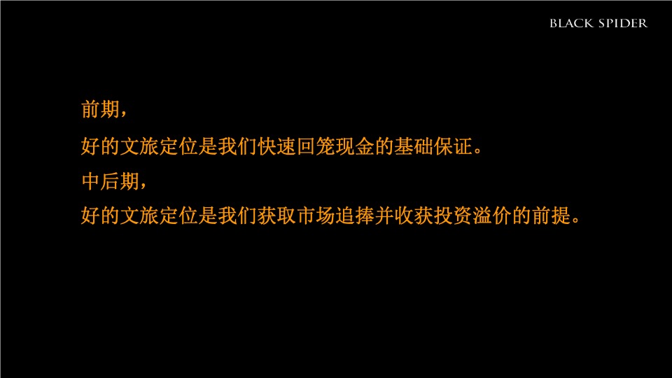 湖南青旅湘潭十八总文旅产业综合体整合推广提案-黑之蛛