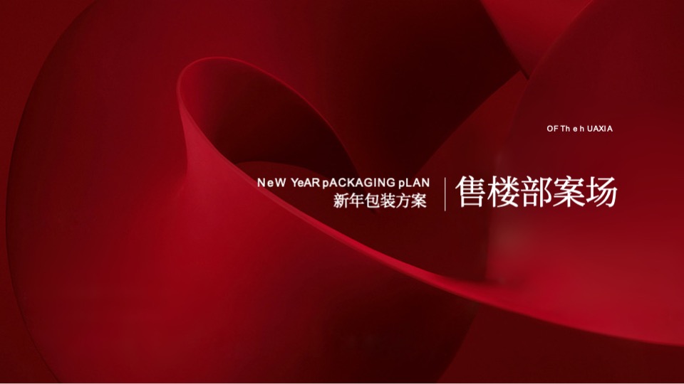 华厦·中央公园新春案场包装方案