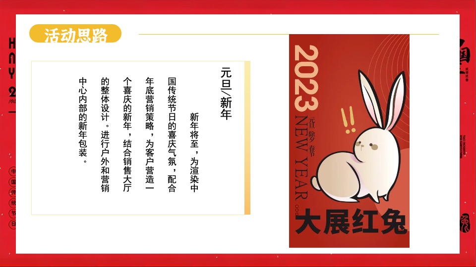地产项目1月#扬眉兔气 喜迎新春#活动策划案