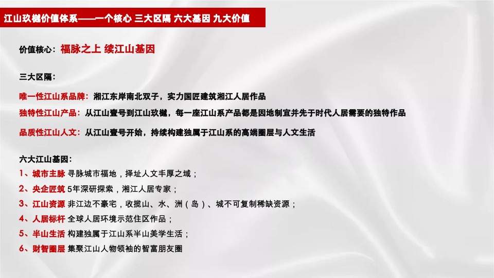 中建·江山玖樾年度推广策略提报 #洋房入市#