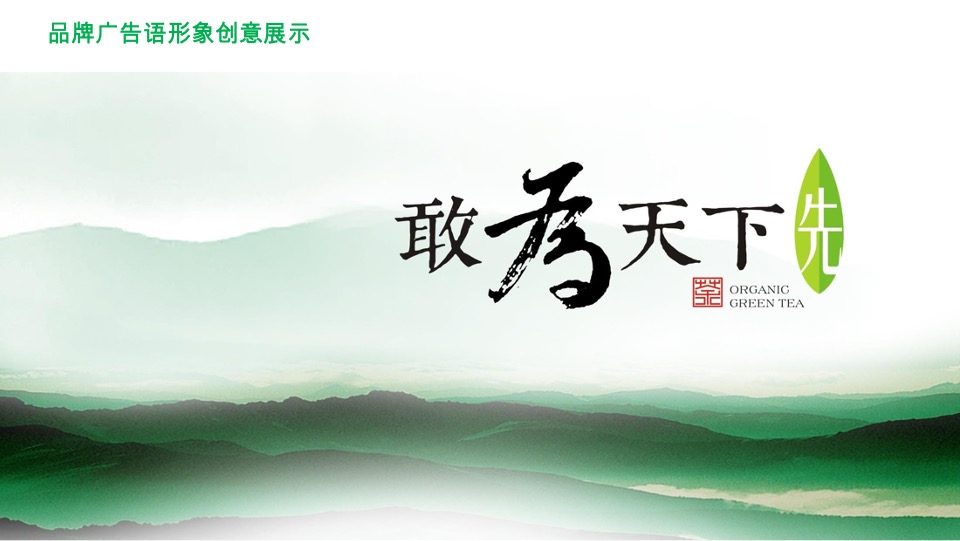 亿健有机茶春茶推广思路