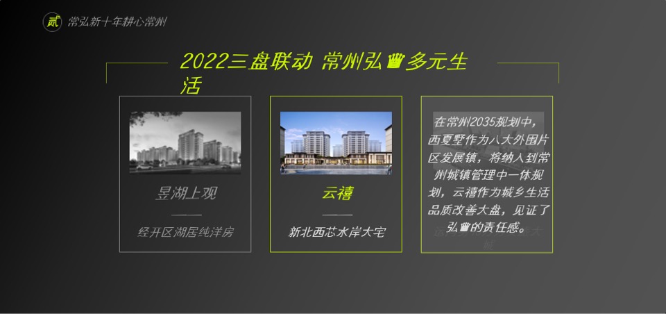 常州弘阳年度策略提报 #三盘#