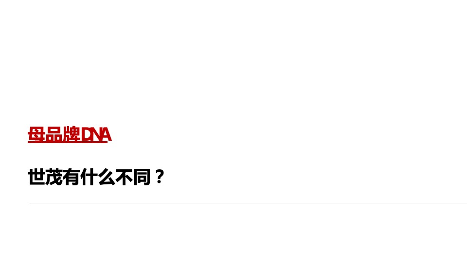 重庆世茂2020品牌年度思路沟通