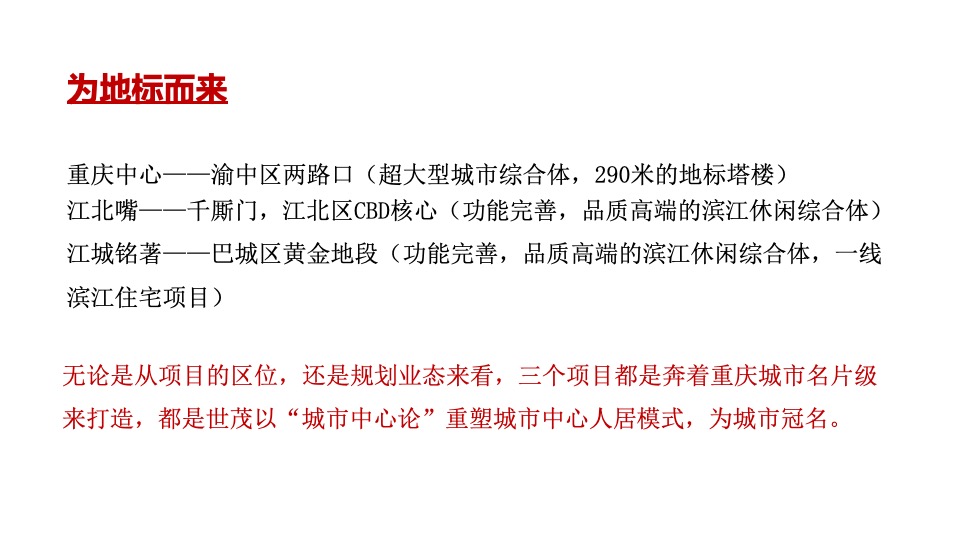 重庆世茂2020品牌年度思路沟通