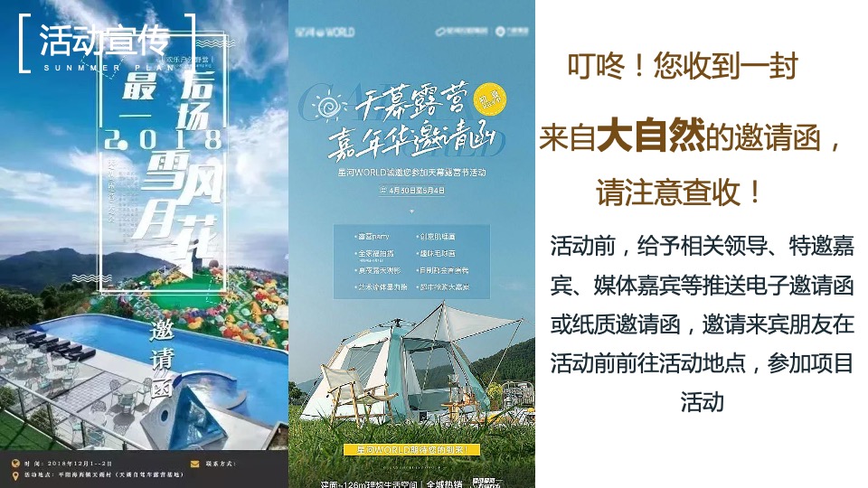 城市露营嘉年华狂欢（森系青年 精奢去野主题）活动策划方案