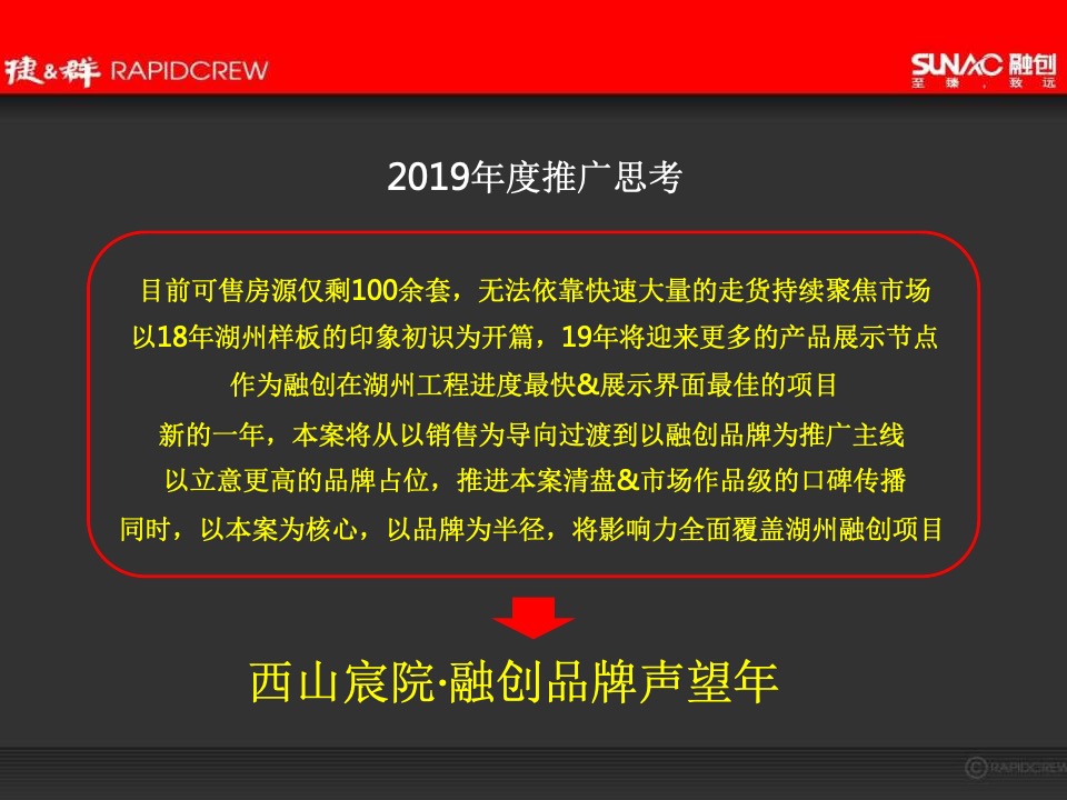 湖州融创·西山宸院年度推广方案-捷群广告