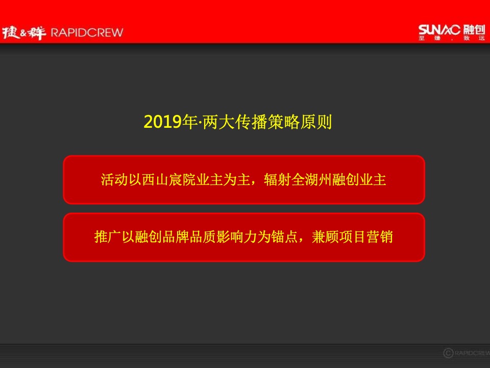 湖州融创·西山宸院年度推广方案-捷群广告