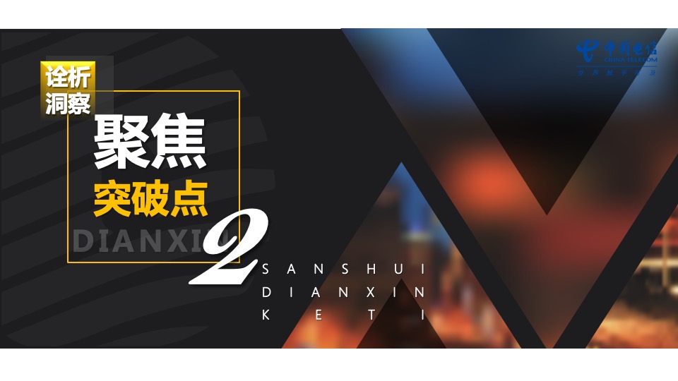 中国电信年度传播营销方案