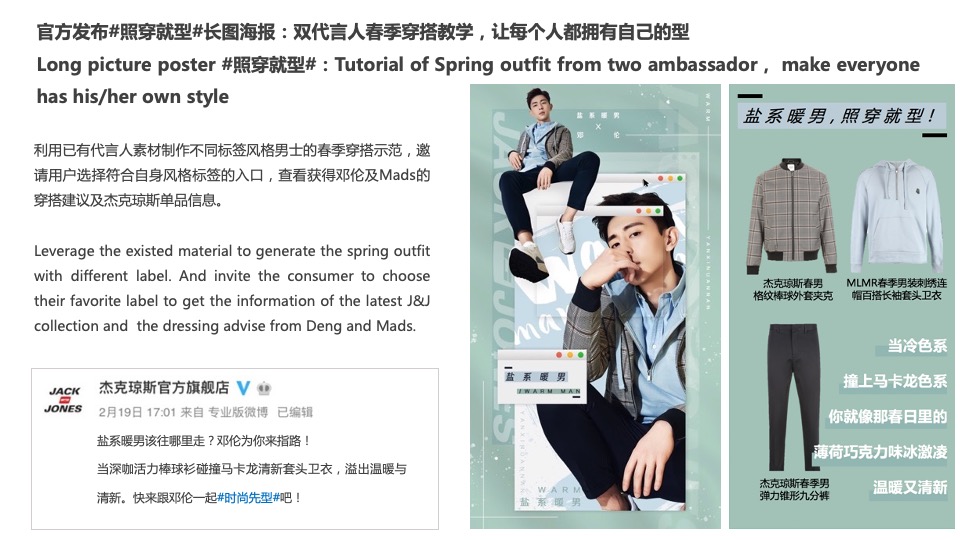 杰克琼斯春夏系列新品推广传播方案