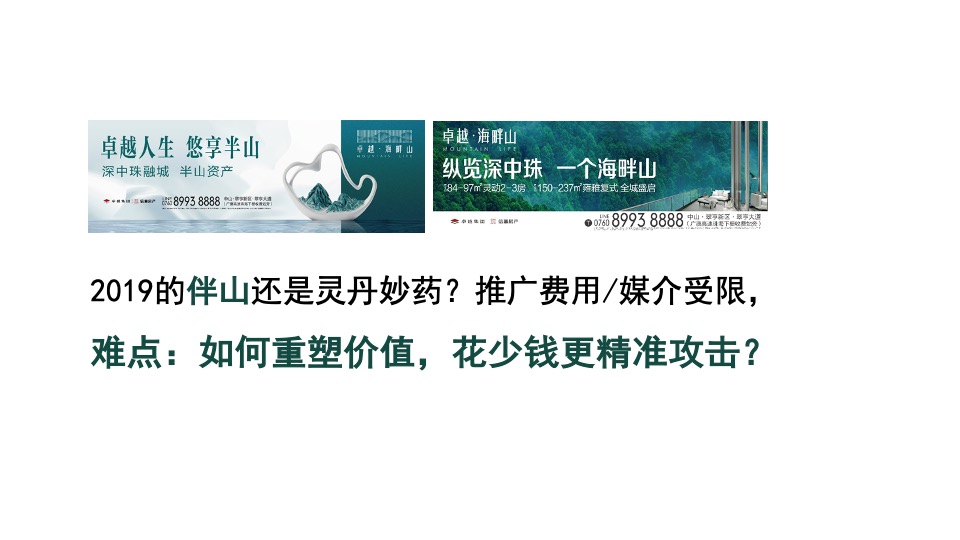 卓越·海畔山年度推广提报 深圳亲密关系