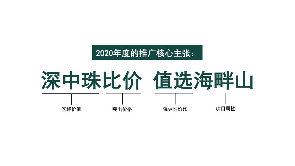 卓越·海畔山年度推广提报 深圳亲密关系