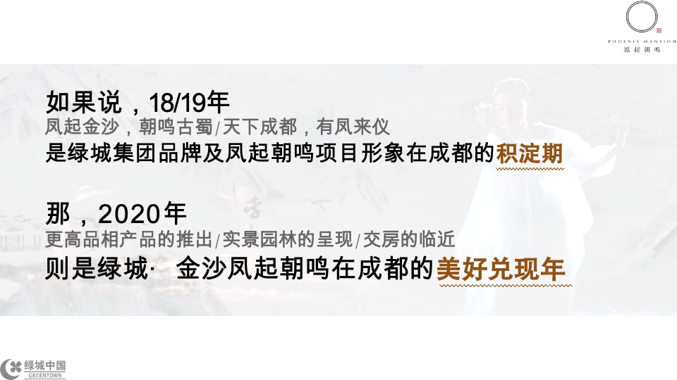 成都绿城凤起朝鸣年度推广提报-橙意机构