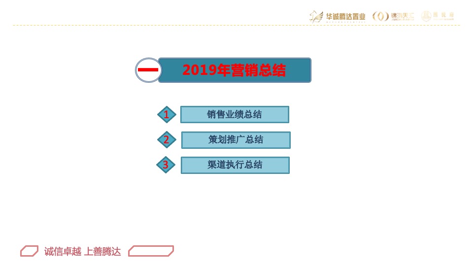 华腾·熙悦府营销总结及2020年营销方案