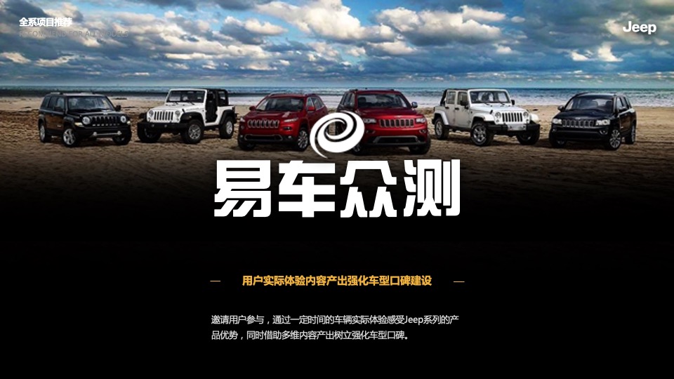 Jeep下半年传播规划方案