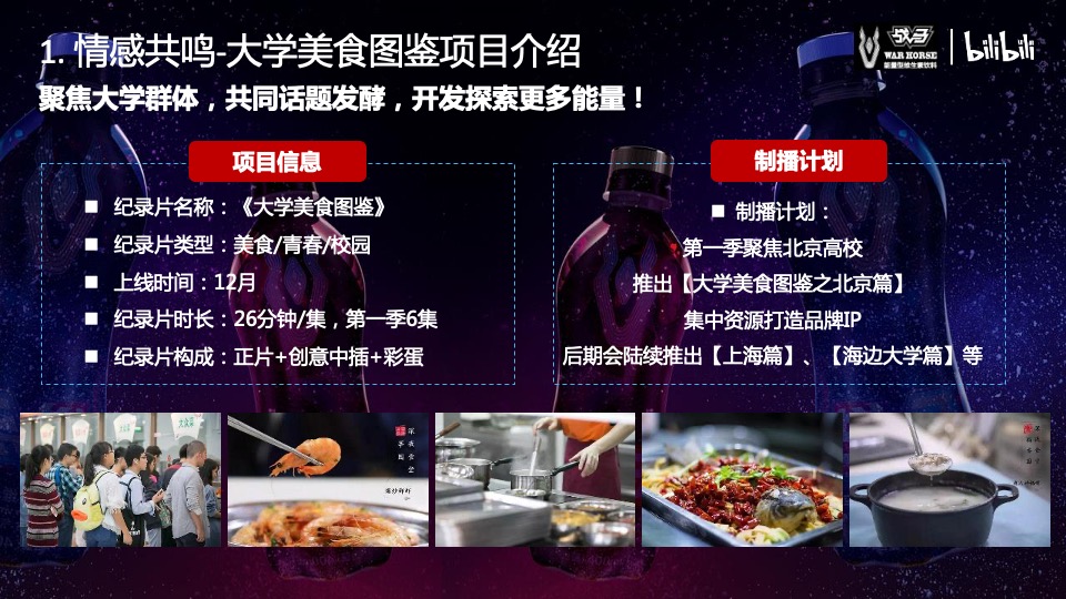 bilibili-战马饮品合作方案