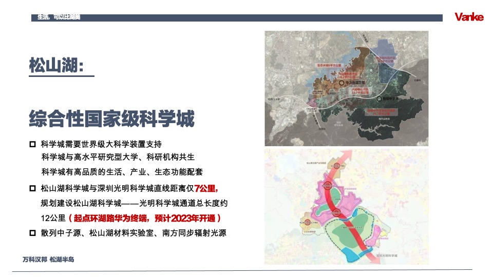 万科汉邦松湖半岛推介PPT #洋房# #别墅#