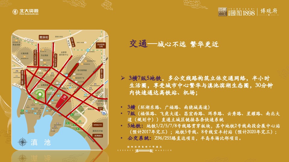 北大资源·颐和1898 博观府推介PPT #会展中心#