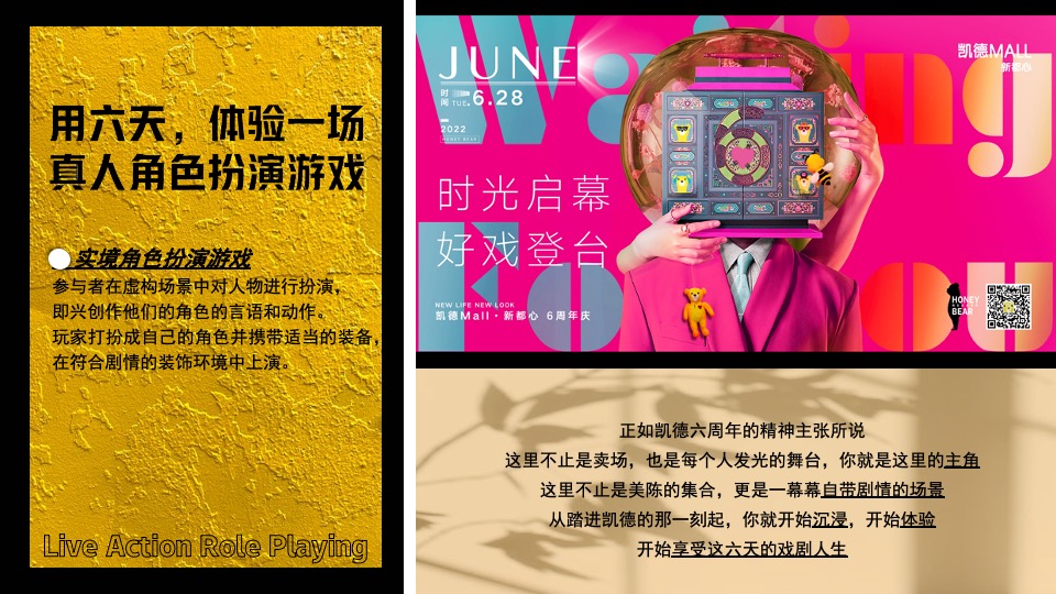 商业广场六周年庆系列（时光启幕 好戏登台主题）活动策划方案