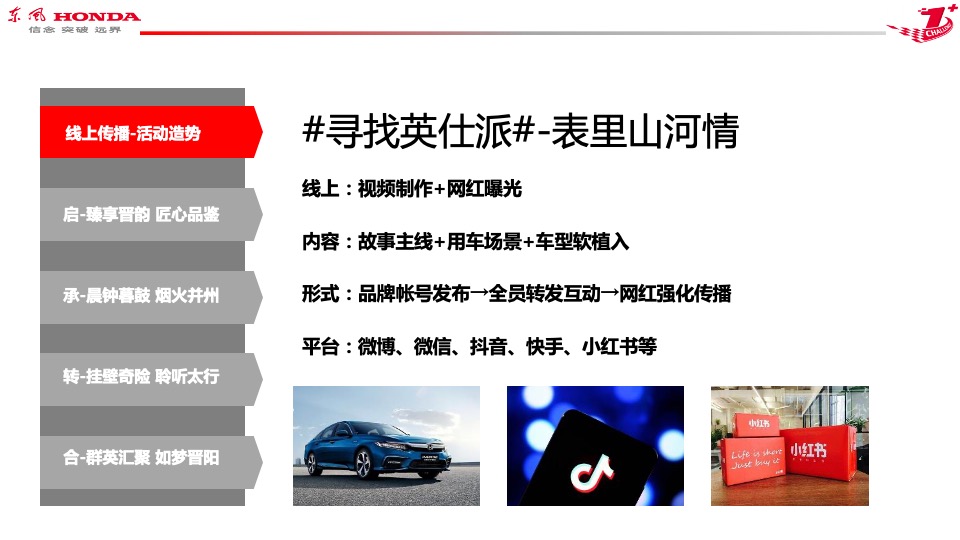 汽车品牌寻找英仕派主题区域营销方案