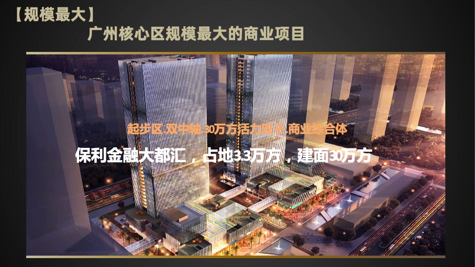 保利金融大都汇推介PPT