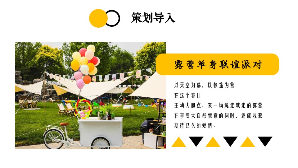 地产项目春日露营相亲联谊派对（趣露营·趣约会主题）活动策划方案