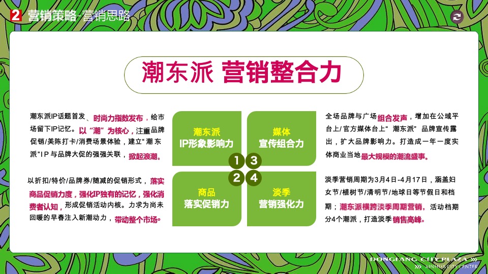 新化东方城市广场购物中心3月#潮东派#淡季营销策划案