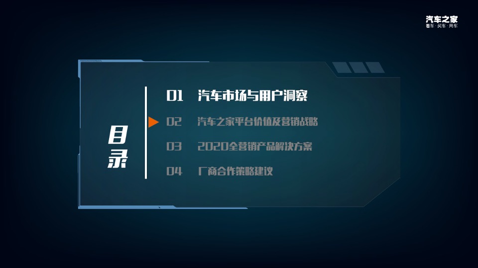 汽车之家年度营销方案