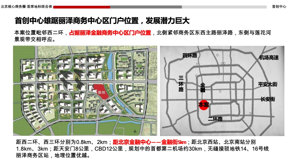 北京首创中心推介PPT #商务综合体#