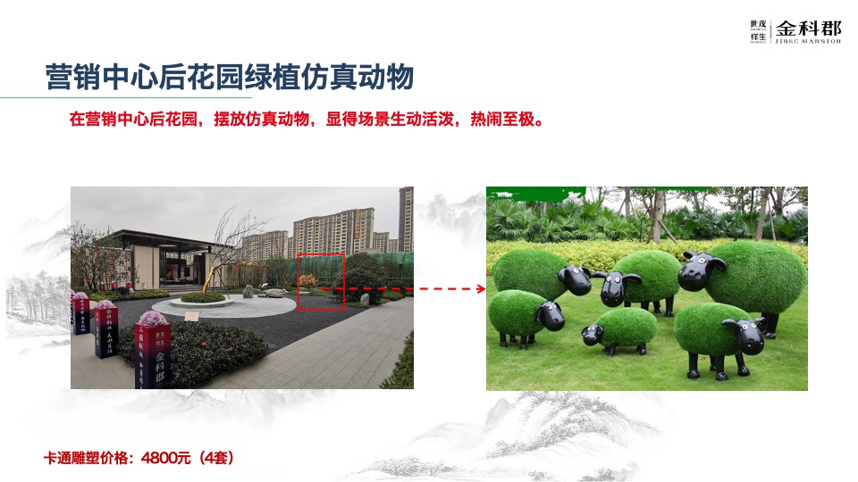 金科郡春季包装美陈方案