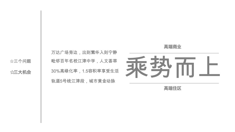 江津万达广场·西江月营销沟通提报
