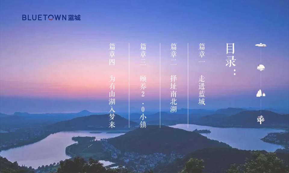 蓝城·南北湖推介PPT #合院# #叠院# #颐养小镇#