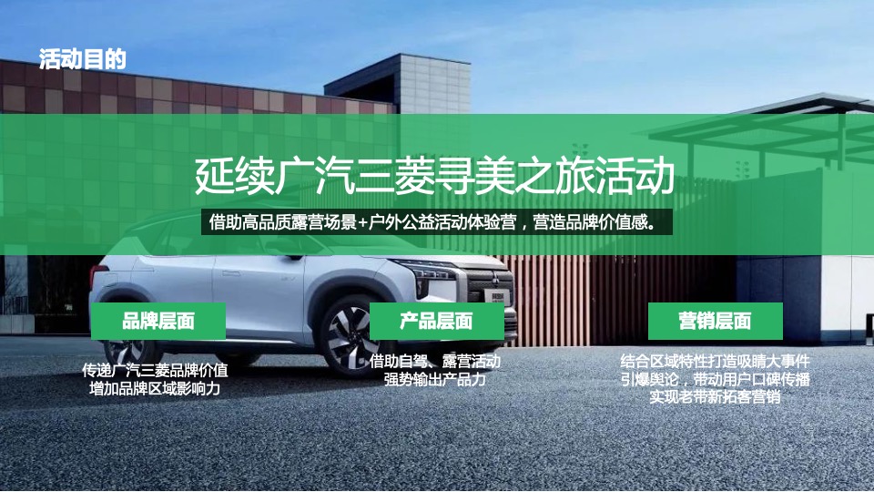 汽车品牌露营自驾游（探趣·美好生活主题）活动策划方案