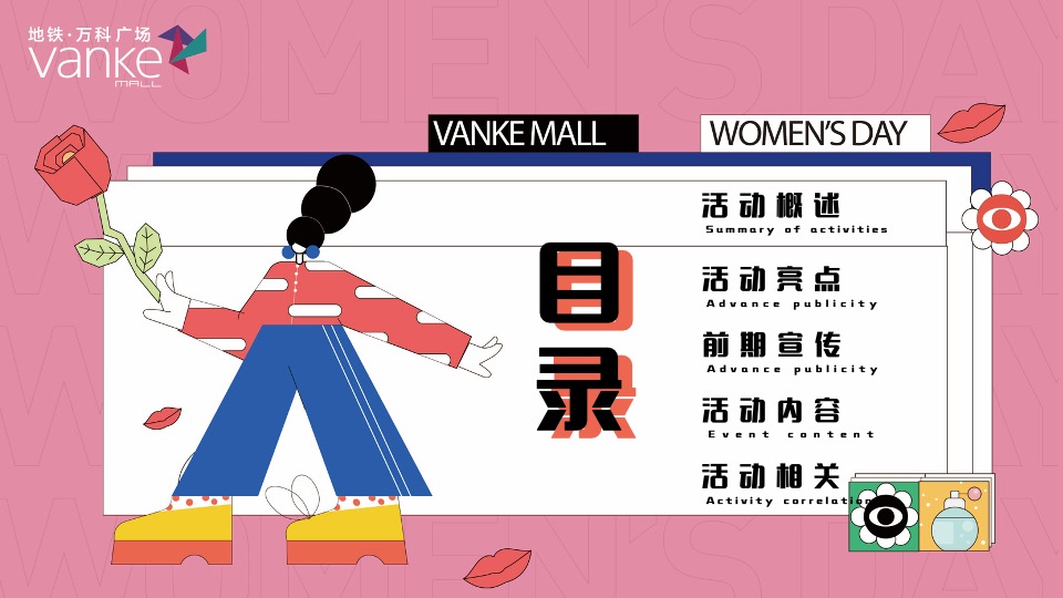 地铁·万科广女神节#花YOUNG女神节#主题活动策划案