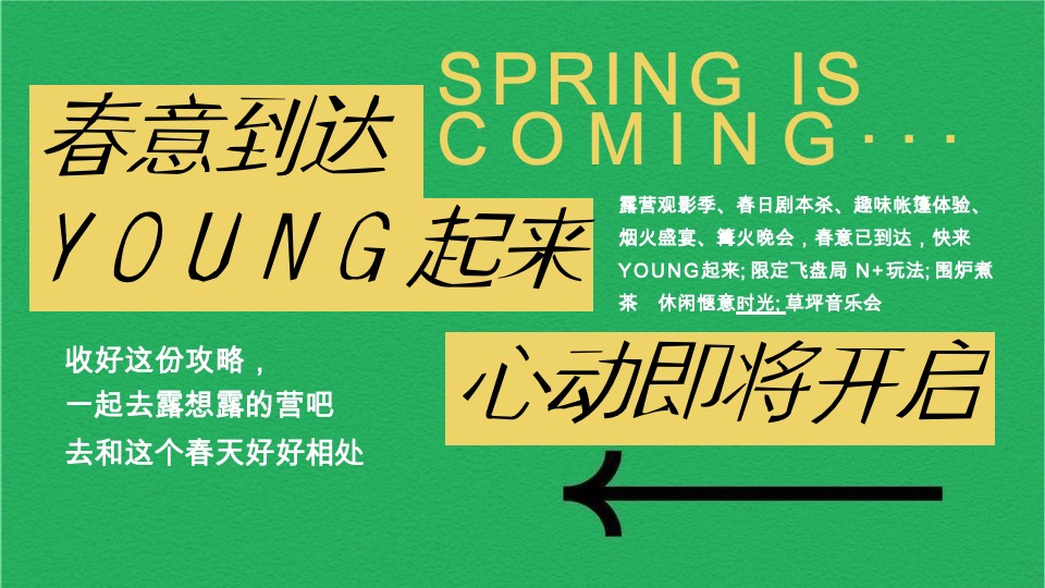 地产春季露营生活节活动策划方案#团建#