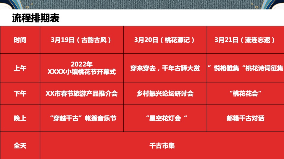 文旅景区第九届桃花文化旅游节主题活动策划方案