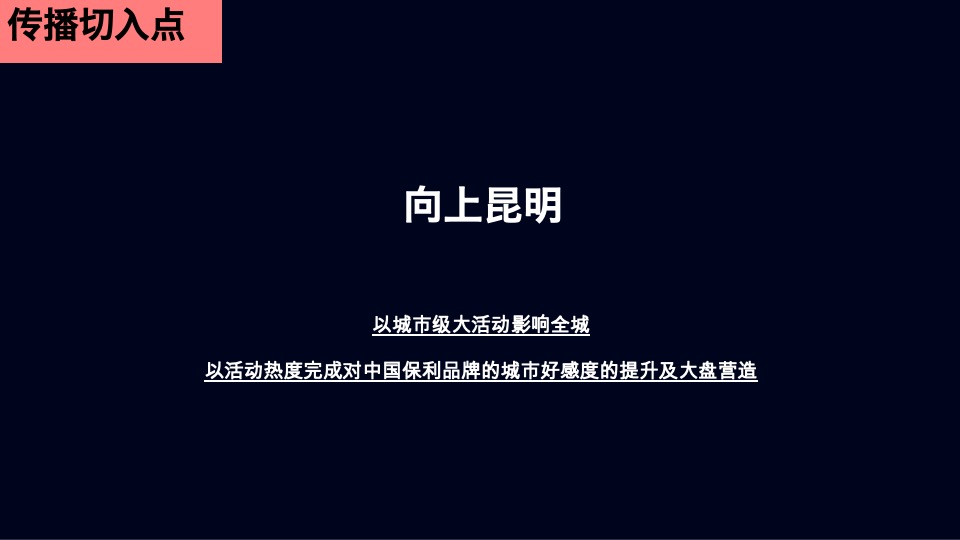 【推广】保利城推广策划案#开盘前# #综合体#