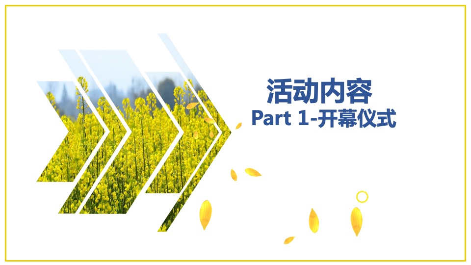 文旅景区旅游消费节暨第十三届油菜花节活动策划方案