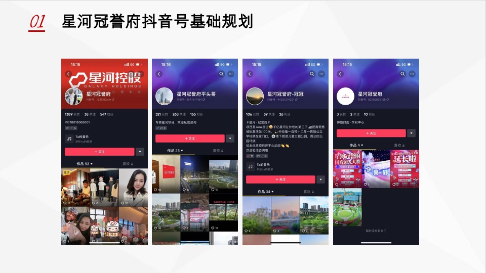 星河冠誉府抖音运营策划案
