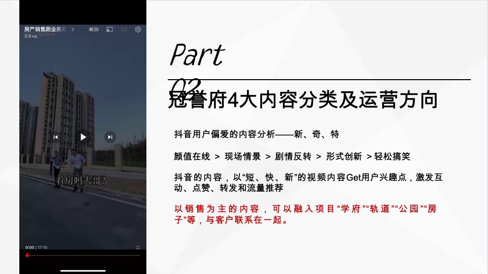 星河冠誉府抖音运营策划案
