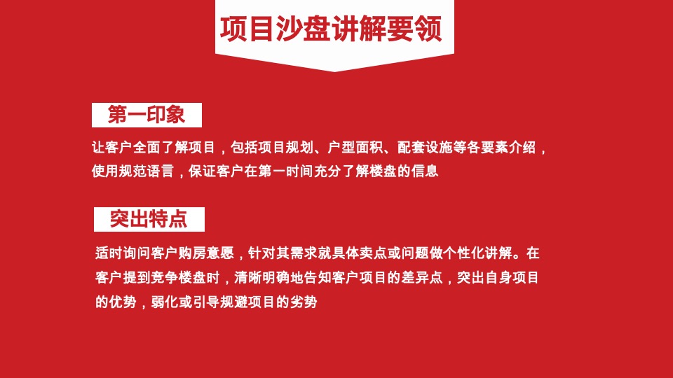 中汇方源岗位培训课程——如何进行沙盘讲解和客户带看房