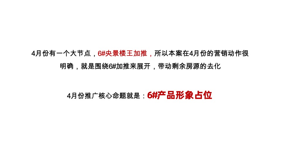 【推广】建业壹号城邦4月度推广策划案 #楼王加推# #小高层#