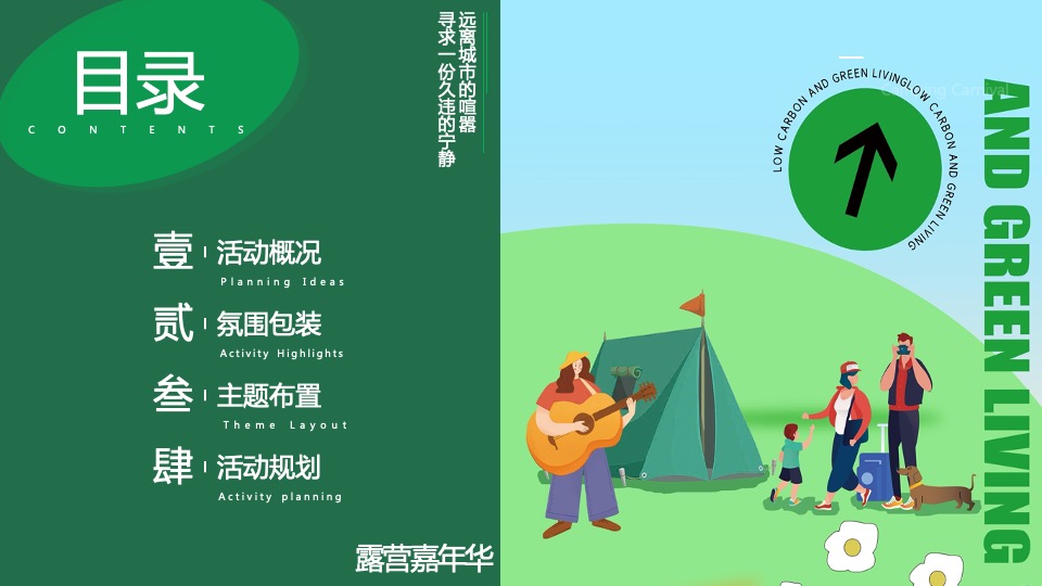 商业地产春日户外露营嘉年华活动策划方案