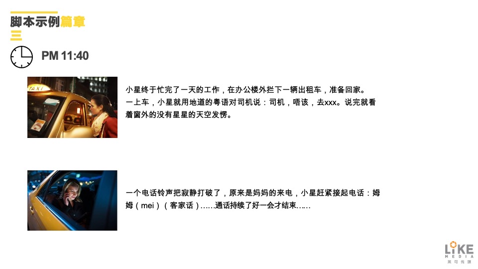 电视剧品秀星图项目创意微电影案