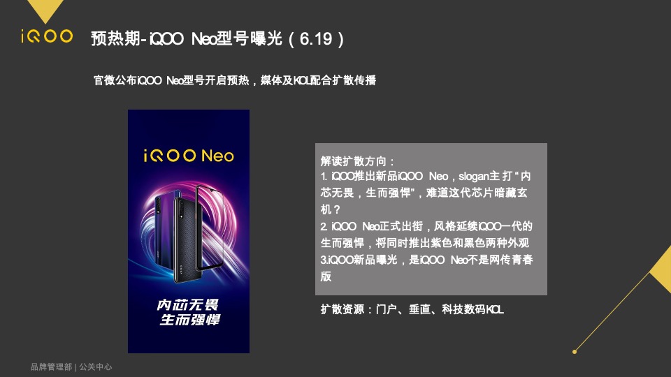 iQOO PD1914手机 新品上市公关传播方案