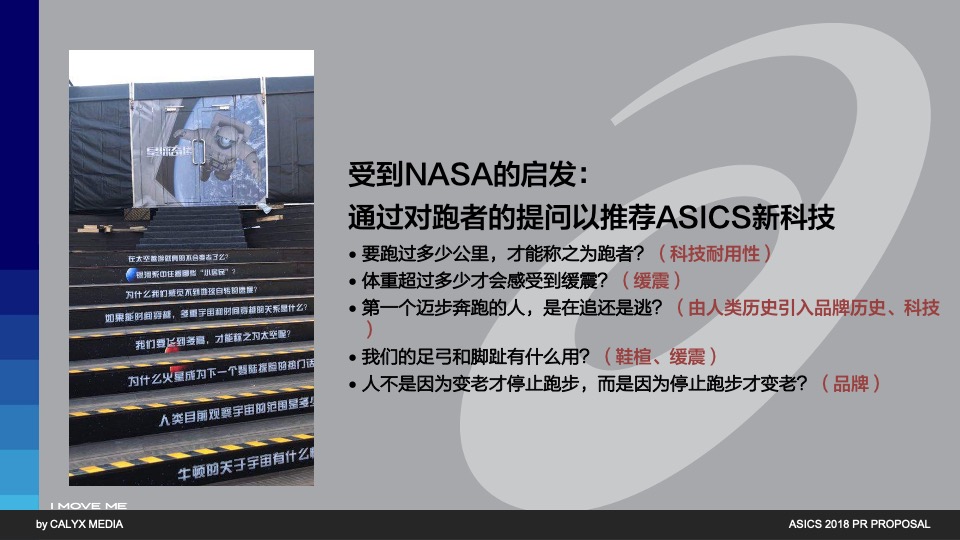 服饰鞋子ASICS PR PROPOSAL