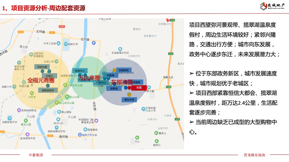 中豪集团营龙路东部地块前期定位报告 #县城盘#