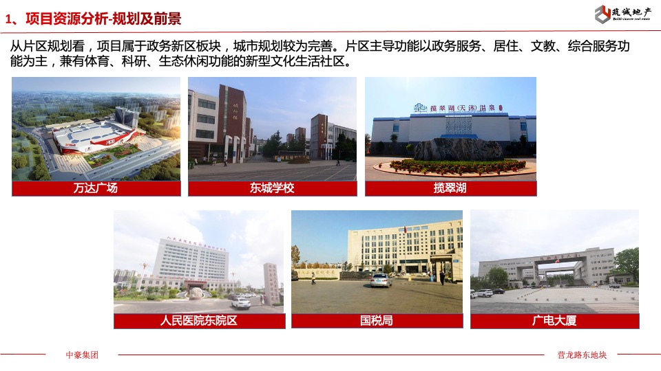 中豪集团营龙路东部地块前期定位报告 #县城盘#