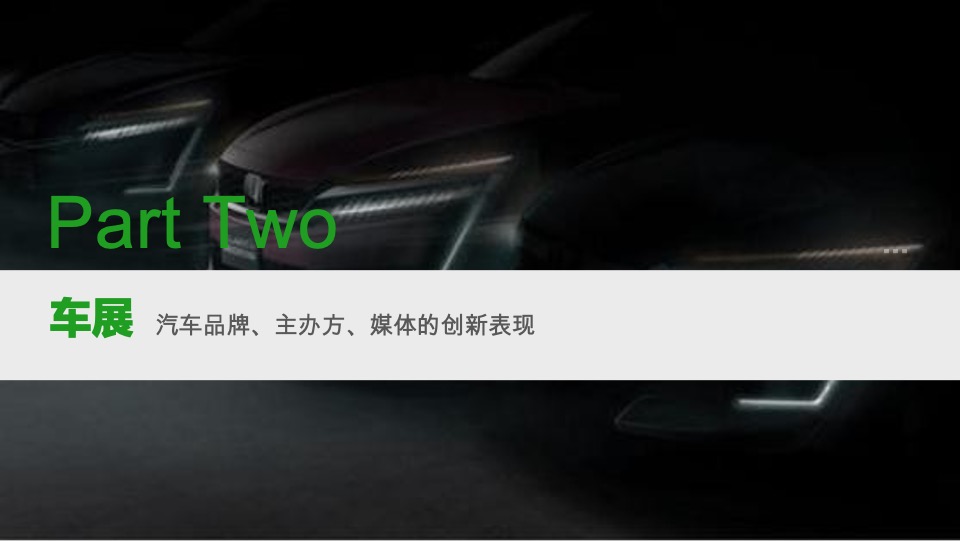 汽车品牌线下展示与体验营销报告