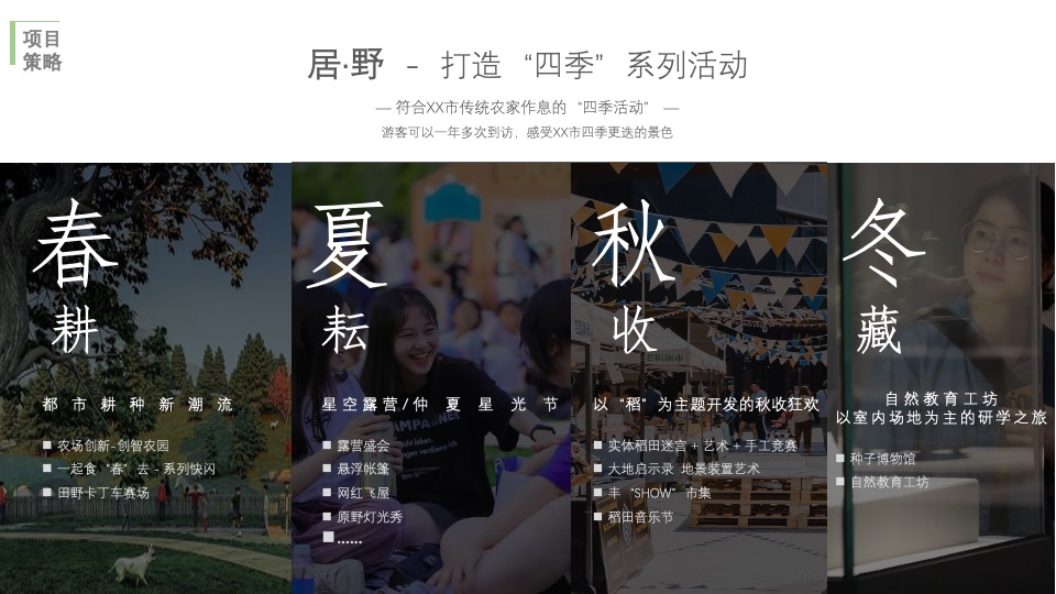 景区湿地露营地年度策划方案