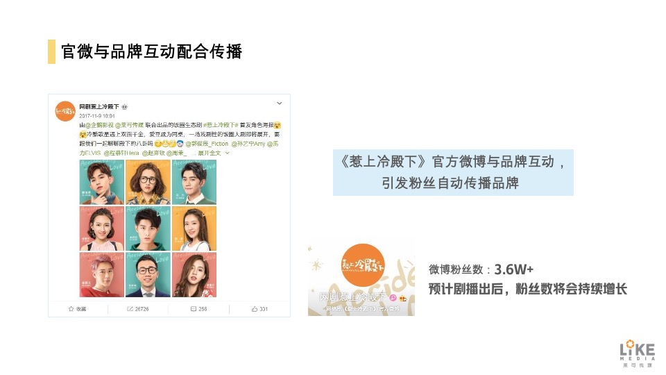 电视剧前任拉美妆黑喷雾合作建议方案